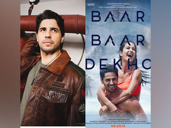Sidharth Malhotra celebrates 7 years of 'Baar Baar Dekho'