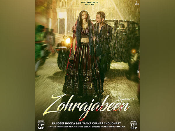 Randeep Hooda, B Praak’s sad romantic track ‘Zohrajabeen’ teaser out now