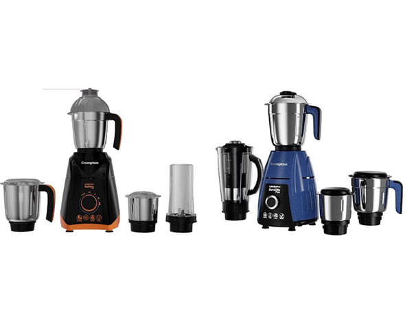 Crompton Launches its New Mixer Grinder Range - DuroElite, DuroRoyal and Boltmix with Fine Grinding that Delivers the 