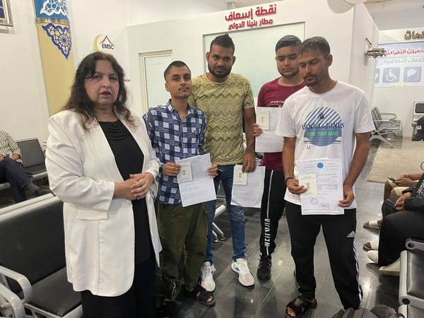 Four Indians stranded in Libya evacuated by Indian Embassy in Tripoli