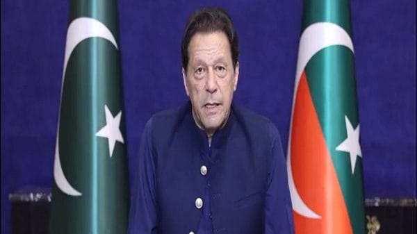 Pakistan Tehreek-e-Insaf chief Imran Khan (File Photo/ANI)