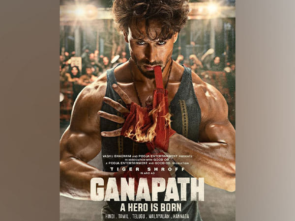 Tiger Shroff looks intense in ‘Ganapath’ new poster, Disha Patani reacts