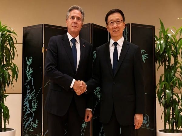US State Secy Blinken meets Chinese VP Han Zheng, discusses 