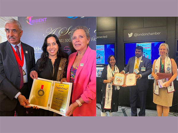 Dr. Geeta Bora Honored  by London Chambers of Commerce and UK Parliament for Exceptional Contribution to Social Work