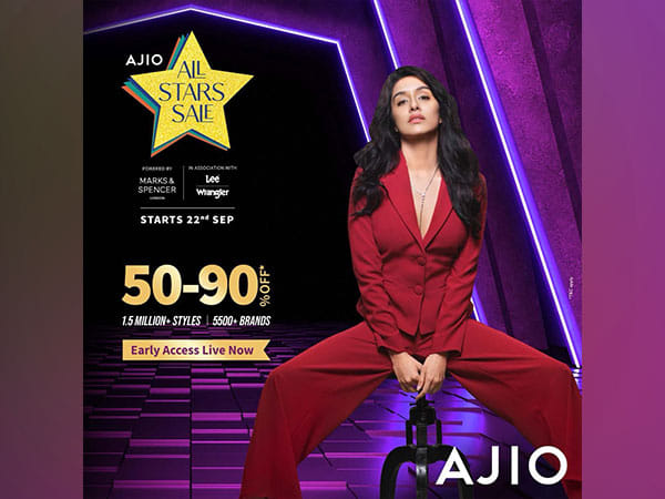 AJIO announces ‘All Stars Sale’, to start on September 22