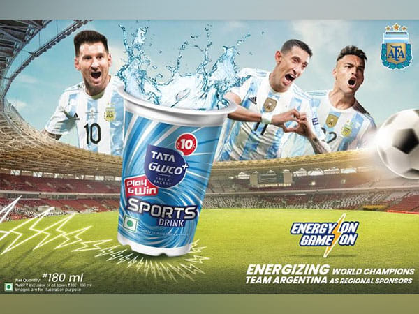 The Argentine Football Association and Tata Gluco+, Regional Sponsor in India, Present a New Product: Tata Gluco+ Sports Drink