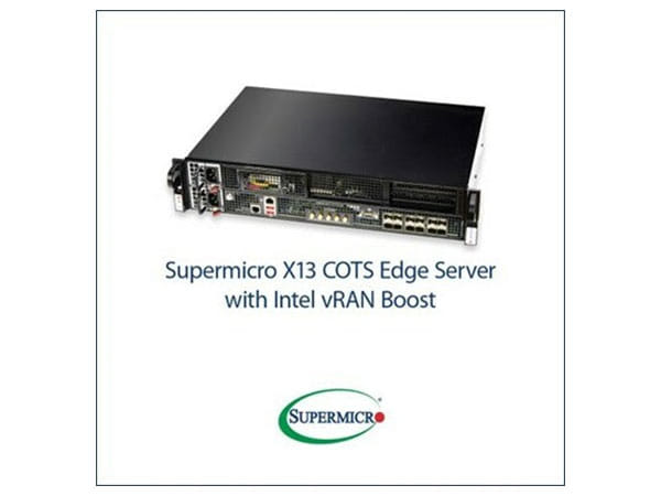 Supermicro Introduces New All-in-One Open RAN System Optimized for Telco Edge Data Centers with Built-in Intel vRAN Boost