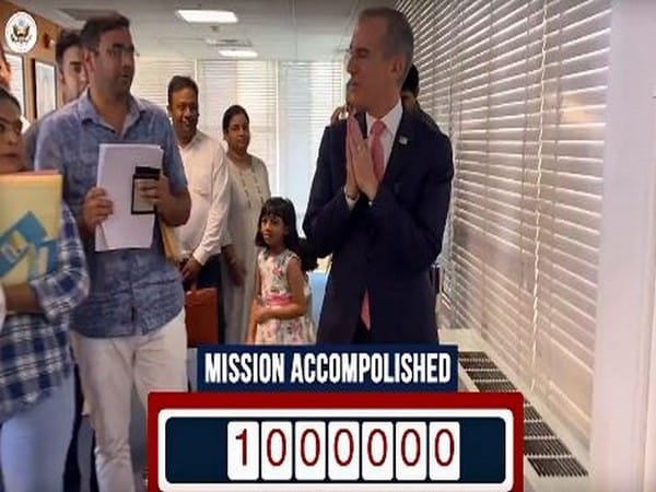 US Mission to India surpasses one million Visas in 2023