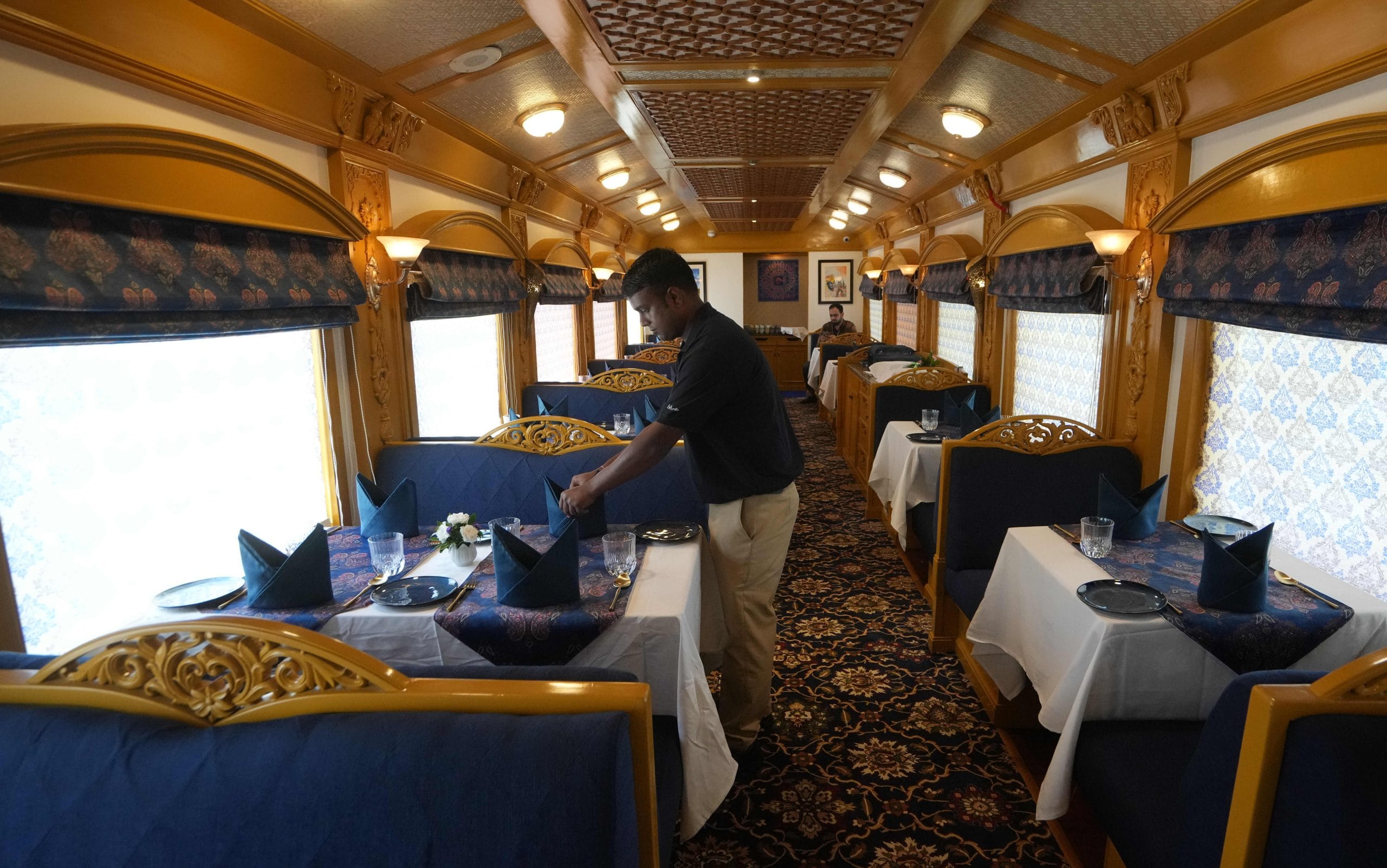 Restaurant in the Deccan Odyssey | Purva Chitnis, ThePrint