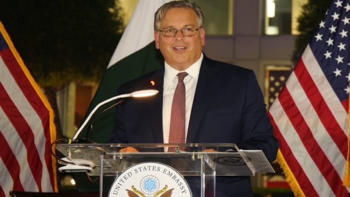 US Ambassador to Pakistan Donald Blome | Credit: X/@usembislamabad