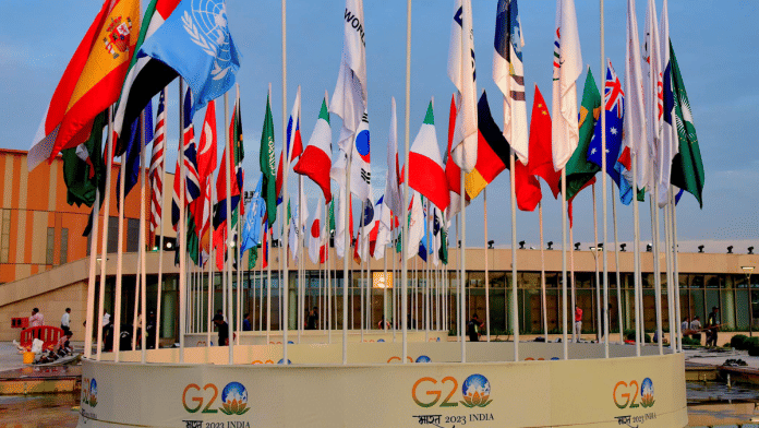Flags of the G20 nations participating in summit beginning Saturday | ANI