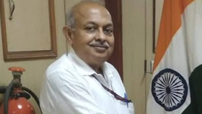 File photo of Sanjay Kumar Mishra | Credit: X/@IRSAssociation