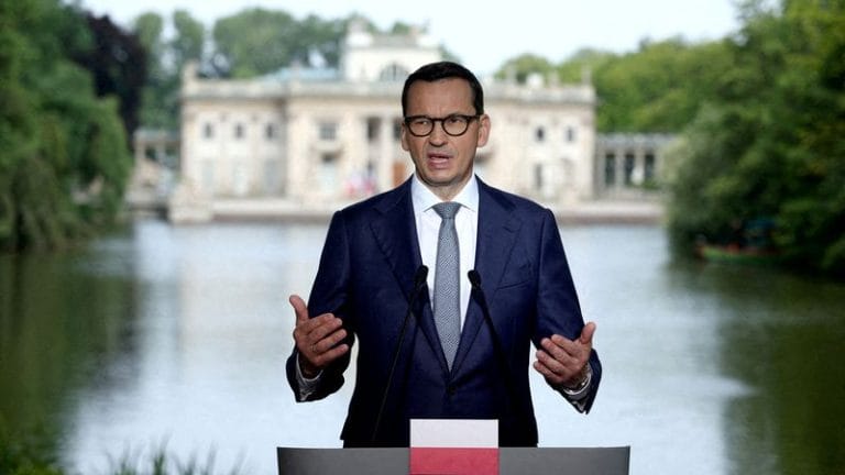Poland no longer arming Ukraine, building up its own weapons stock, says PM Mateusz Morawiecki