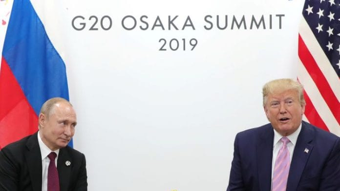 Russian President Vladimir Putin and former US President Donald Trump | Sputnik/Mikhail Klimentyev/Kremlin via Reuters