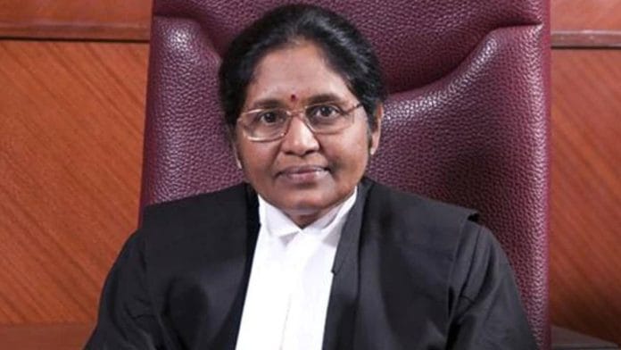 File photo of Justice G Rohini | Photo: delhihighcourt.nic.in