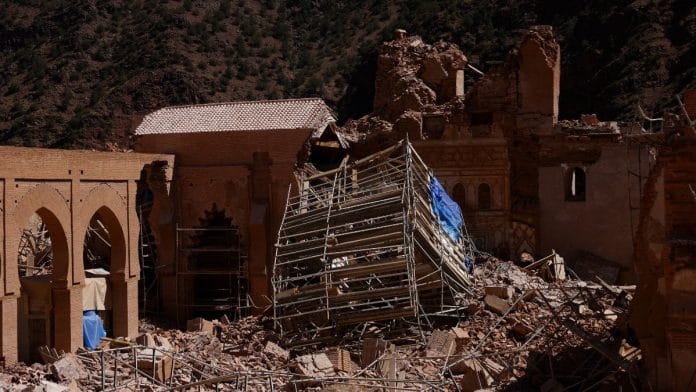 A view shows Tinmel Mosque which was damaged by the deadly earthquake in Tinmel, Morocco | Reuters/Hannah McKay