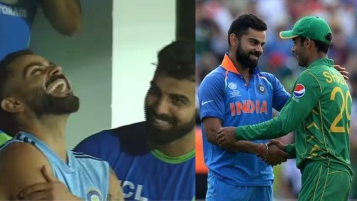 Virat Kohli and Shadab Khan | Twitter