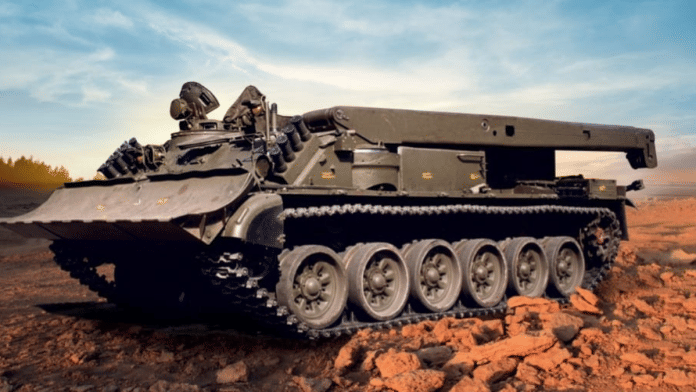 BEML's armoured recovery vehicle | Pic courtesy: BEML