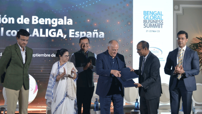 File photo of Sourav Ganguly with West Bengal CM Mamata Banerjee in Spain | Pic credit: X/@MamataOfficial