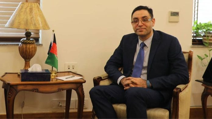 File photo of Afghanistan Ambassador to India Farid Mamundzay. | ThePrint