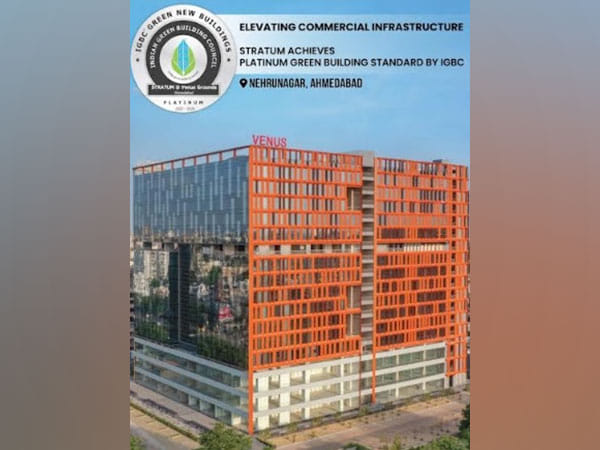 Stratum @Venus Grounds, Ahmedabad Certified as Platinum-rated Green Building by IGBC