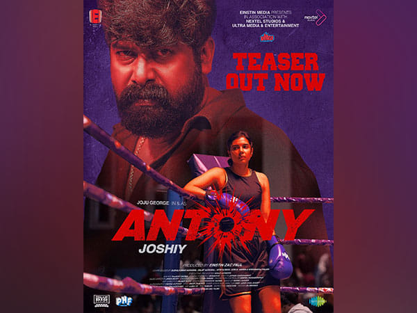 Joshiy's latest  'Antony,' has officially released its teaser, offering a tantalizing glimpse into the film