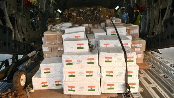 India sends medical aid, disaster relief material for people of Palestine