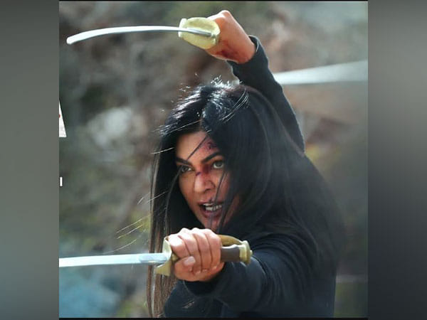 Sushmita Sen shares new video from 'Aarya 3'