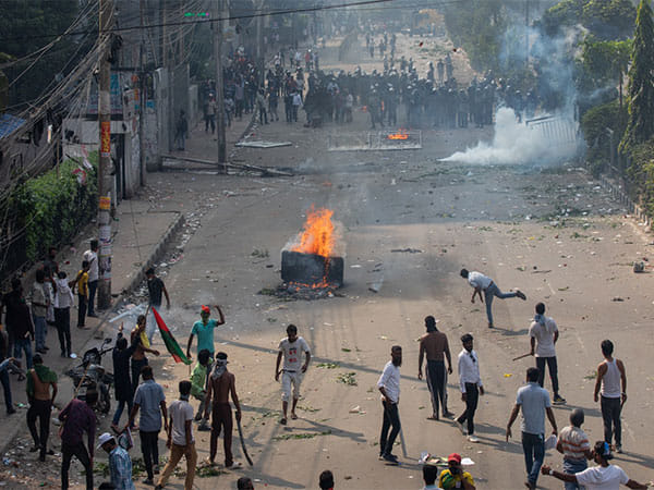 Dhaka: One dead, several injured after Bangladesh opposition rally against PM Hasina turns violent