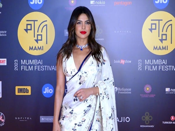 Priyanka Chopra exudes 'Desi Girl' vibe in white saree at Jio MAMI Mumbai Film Festival 2023