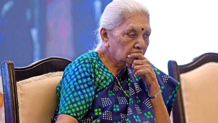 File image of UP Governor Anandiben Patel | ANI