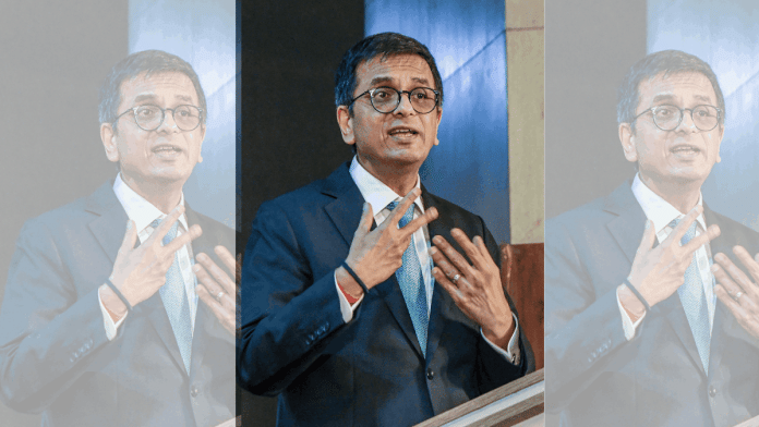 File photo of CJI D.Y. Chandrachud | ANI