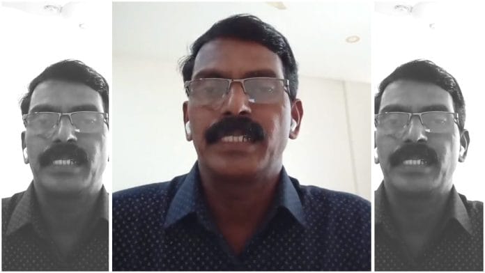 Still from video Dominic Martin shared on Facebook