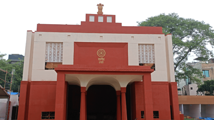 The Parliament pujo pandal in Delhi's CR Park | Tina Das/ThePrint