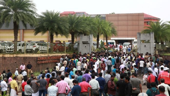 Convention centre in Kalamassery in Kerala's Kochi where two blasts occurred during a convention of Jehova's Witnesses, Sunday | Reuters