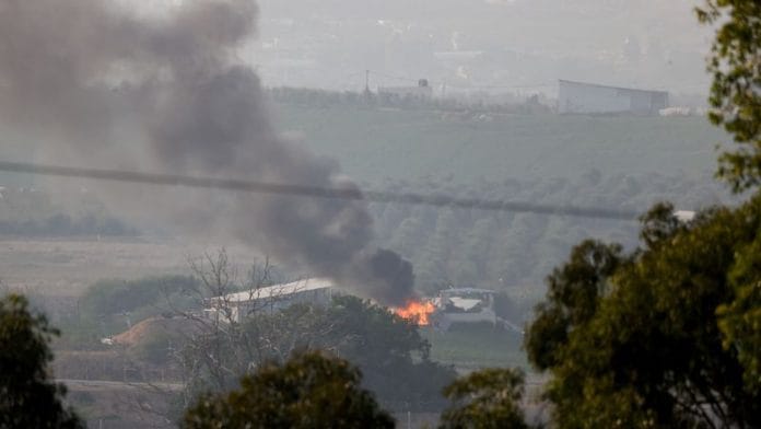 Smoke rises over Gaza, as seen from Israel's border with Gaza, in southern Israel, on 28 October 2023 | Reuters/Amir Cohen