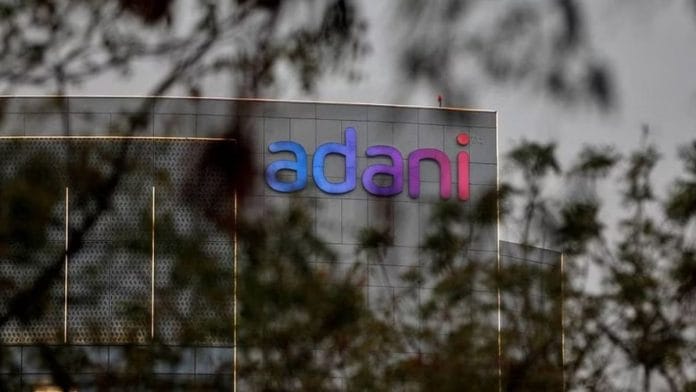 Logo of the Adani Group | Photo: Reuters