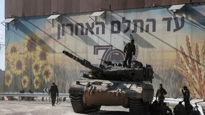 File photo of IDF soldiers near Israel’s border with Gaza | Representational image | Reuters
