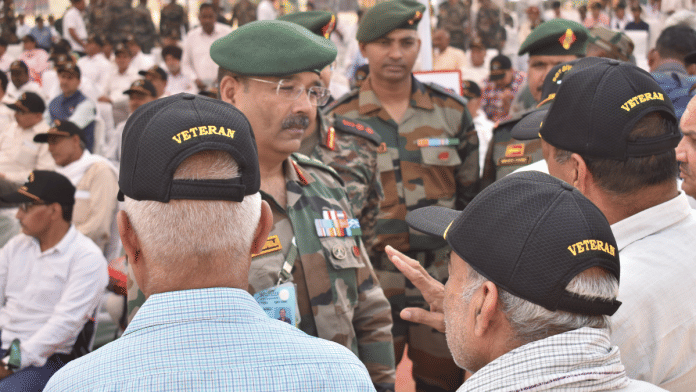 Representative photo of retired army personnel | Pic credit: X/@DIAV20