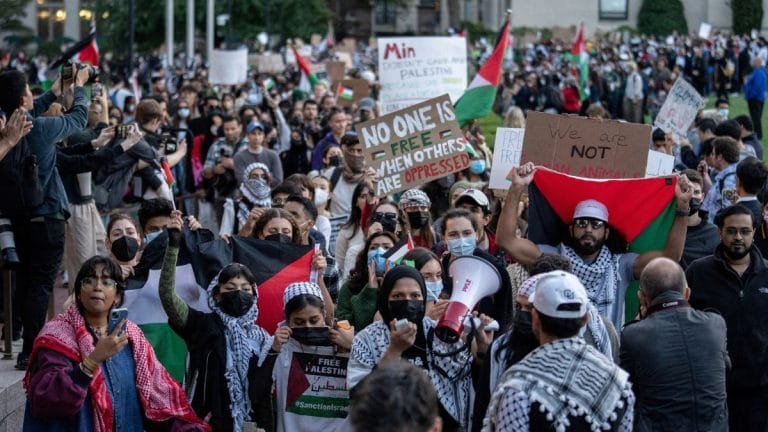 Student protests over Israel-Palestine in Western colleges is seeing a corrosion of correctness