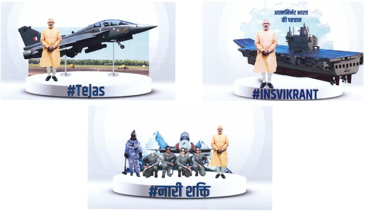 Selfie point ideas given in the notification from the Ministry of Defence | By special arrangement