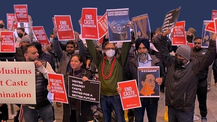 California Anti-caste bill | Photo: The Print