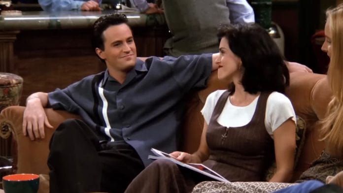 Matthew Perry as Chandler Bing in 'Friends' | YouTube screengrab