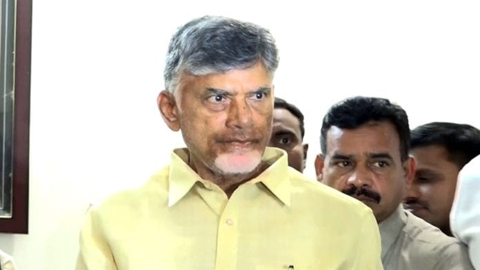 File photo of Telugu Desam Party (TDP) chief N Chandrababu Naidu | ANI