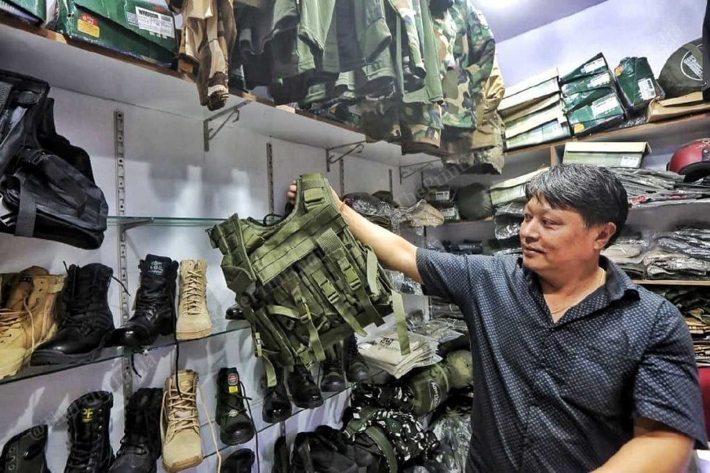 churachandpur military shop