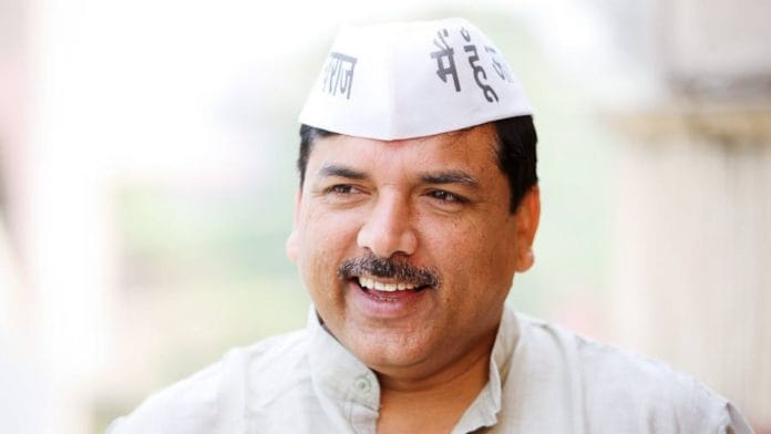File image of AAP leader Sanjay Singh | Facebook
