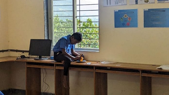 Panshet school student