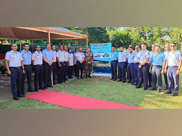 Nagaland: 20 Bangladesh Air Force personnel visit Dimapur, interact with IAF personnel 