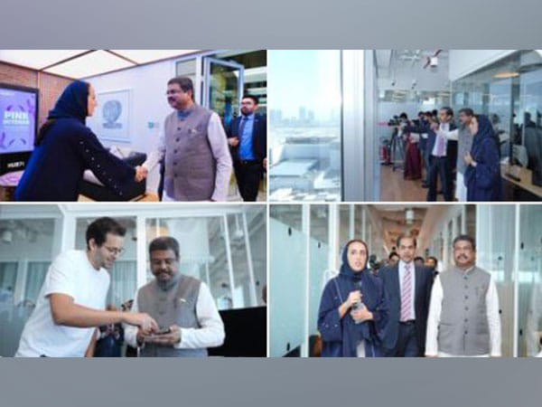 Dharmendra Pradhan visits Hub71, a global tech startup ecosystem in Abu Dhabi
