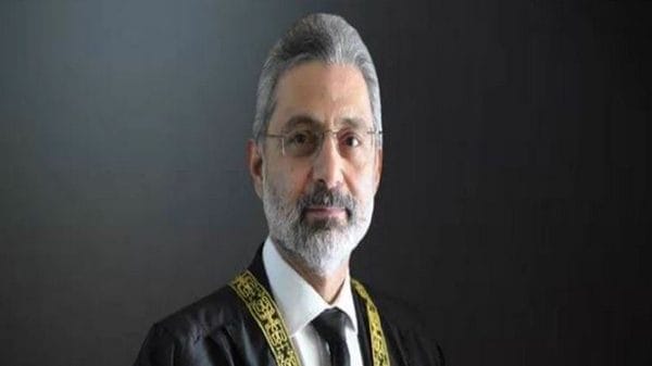Chief Justice of Pakistan Qazi Faez Isa (Image Credit: X/@TheSaadKaiser)